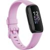 imageFitbit Inspire 3 Health ampampFitnessTracker with Stress Management Workout Intensity Sleep Tracking 247 Heart Rate and more Morning GlowBlack One Size S ampamp L Bands IncludedBlackLilac Bliss
