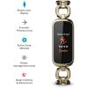 imageFitbit Luxe Special Edition Fitness and Wellness Tracker Gorjana Soft Gold Stainless Steel Parker Link Bracelet One Size S ampamp L Peony Classic Bands IncludedGold