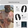 imageFitbit Luxe Special Edition Fitness and Wellness Tracker Gorjana Soft Gold Stainless Steel Parker Link Bracelet One Size S ampamp L Peony Classic Bands IncludedLunar WhiteSoft Gold Stainless Steel