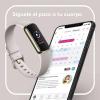 imageFitbit Luxe Special Edition Fitness and Wellness Tracker Gorjana Soft Gold Stainless Steel Parker Link Bracelet One Size S ampamp L Peony Classic Bands IncludedLunar WhiteSoft Gold Stainless Steel