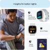 imageFitbit Sense 2 Advanced Health and Fitness Smartwatch with Tools to Manage Stress and Sleep ECG App SpO2 247 Heart Rate and GPS Shadow GreyGraphite One Size S ampamp L Bands IncludedBlue MistPale Gold