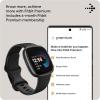 imageFitbit Versa 4 Fitness Smartwatch with Daily Readiness GPS 247 Heart Rate 40 Exercise Modes Sleep Tracking and more BlackGraphite One Size S ampamp L Bands IncludedBlackGraphite