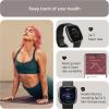 imageFitbit Versa 4 Fitness Smartwatch with Daily Readiness GPS 247 Heart Rate 40 Exercise Modes Sleep Tracking and more BlackGraphite One Size S ampamp L Bands IncludedBlackGraphite