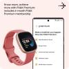 imageFitbit Versa 4 Fitness Smartwatch with Daily Readiness GPS 247 Heart Rate 40 Exercise Modes Sleep Tracking and more BlackGraphite One Size S ampamp L Bands IncludedPink Sand  Copper Rose