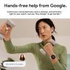 imageGoogle Pixel Watch 2 Previous Model with the Best of Fitbit  Heart Rate Tracking Stress Management Safety Features  Android Smartwatch  Polished Silver Aluminum Case  Bay Active Band  WiFiBlack Case w Black Band  WiFi