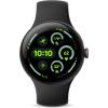 imageGoogle Pixel Watch 3 45mm 2024 Model  Android Smartwatch Heart Rate Tracking Fitbit Advanced Running Fitness Insights 24Hour Battery  Matte Black Aluminum Case  Obsidian Band  LTEMatte Black Aluminum Case  Obsidian Band