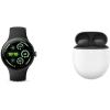 imageGoogle Pixel Watch 3 45mm 2024 Model  Android Smartwatch Heart Rate Tracking Fitbit Advanced Running Fitness Insights 24Hour Battery  Matte Black Aluminum Case  Obsidian Band  LTEMatte Black Aluminum Case  Obsidian Band