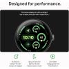 imageGoogle Pixel Watch 3 45mm 2024 Model  Android Smartwatch Heart Rate Tracking Fitbit Advanced Running Fitness Insights 24Hour Battery  Matte Black Aluminum Case  Obsidian Band  LTEPolished Silver Aluminum Case  Rose Quartz Band