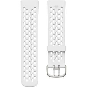 imageFitbit Charge 5 ampamp 6 Sport Accessory Band Official Product Frost White Large