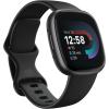 imageFitbit Versa 4 Fitness Smartwatch with Daily Readiness GPS 247 Heart Rate 40 Exercise Modes Sleep Tracking and more BlackGraphite One Size S ampamp L Bands IncludedBlackGraphite