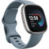 imageFitbit Versa 4 Fitness Smartwatch with Daily Readiness GPS 247 Heart Rate 40 Exercise Modes Sleep Tracking and more BlackGraphite One Size S ampamp L Bands IncludedWaterfall BluePlatinum