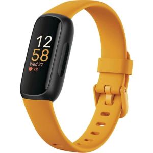 imageFitbit Inspire 3 Health ampampFitnessTracker with Stress Management Workout Intensity Sleep Tracking 247 Heart Rate and more Morning GlowBlack One Size S ampamp L Bands IncludedBlackMorning Glow